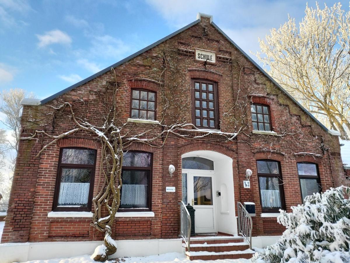 Alte Schule Waddens Daire Butjadingen Dış mekan fotoğraf
